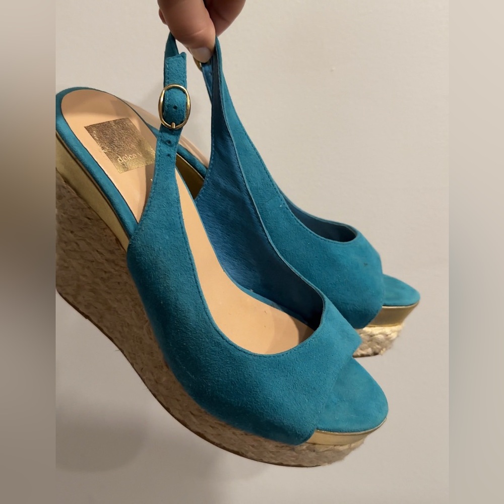 Turquoise Dolce Vita Heels